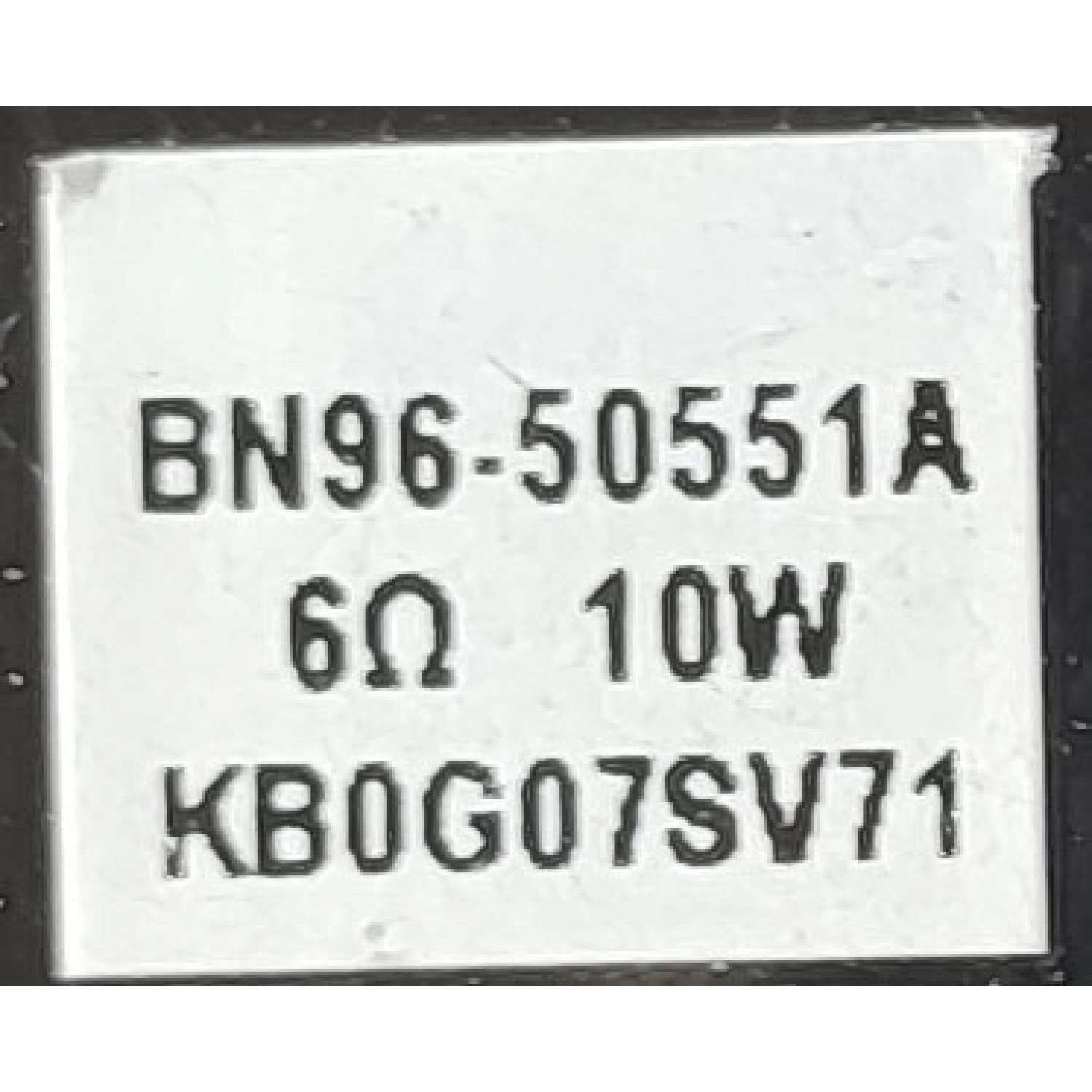 KIT DE BOCINAS PARA TV SAMSUNG / NUMERO DE PARTE BN96-50551A / 6Ω 10W / BN63-18625X001 / BN96-50552B / BN63-18629X001 / MODELO QN65Q80TAFXZA FB04	 - Imagen 3